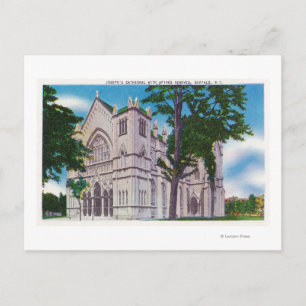 Spireless View of St. Joseph's Cathedral Postcard