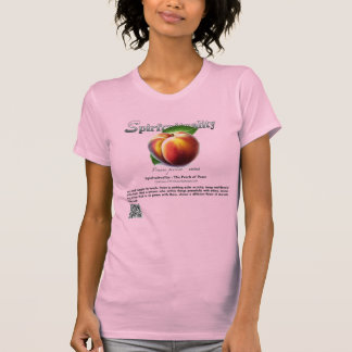 Spirfruituality : The Peach of Peace T-Shirt
