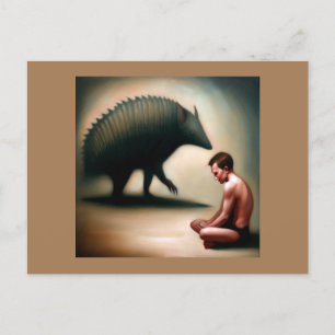 Spirit Animal Armadillo 1 Postcard