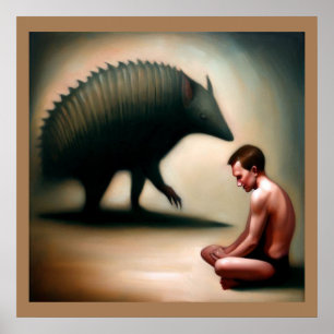 Spirit Animal Armadillo 1 Poster