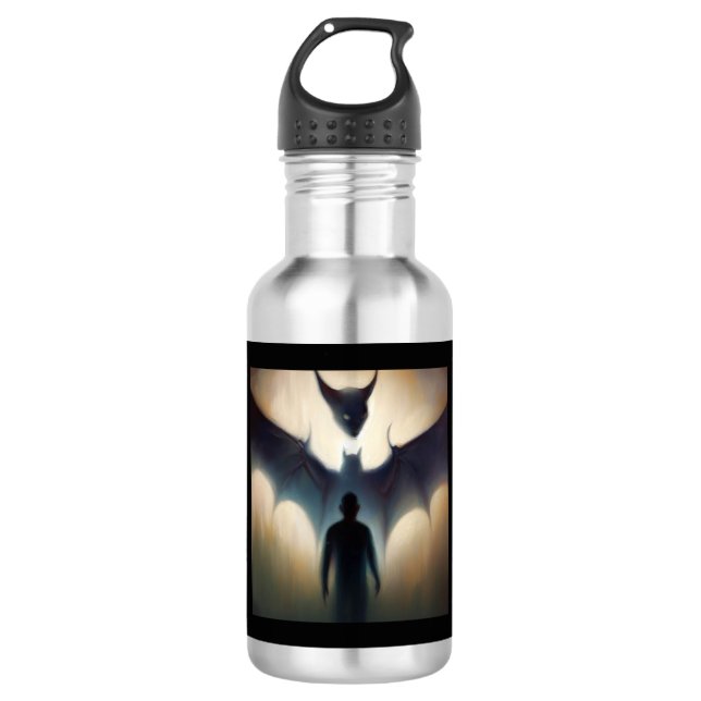 Spirit Animal Bat 1 532 Ml Water Bottle (Front)