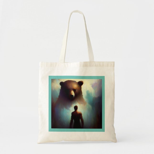 Spirit Animal Bear 1 Tote Bag (Front)