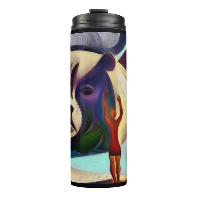 Spirit Animal Bear 3 Thermal Tumbler (Front)