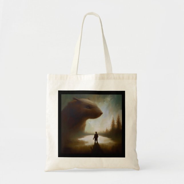 Spirit Animal Beaver 1 Tote Bag (Front)