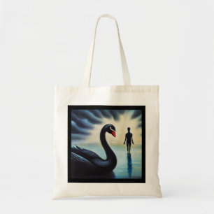 Spirit Animal Black Swan 2 Tote Bag