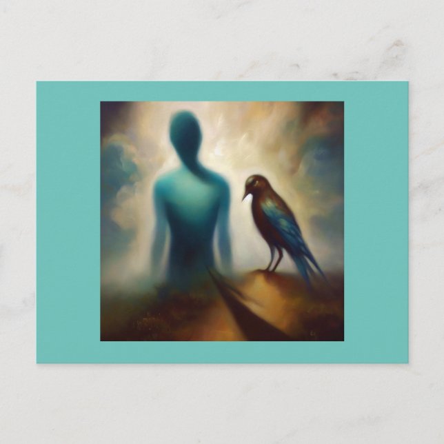 Spirit Animal Bluebird 1 Postcard (Front)