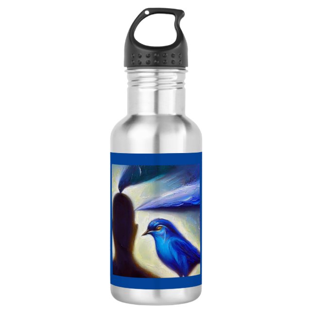 Spirit Animal Bluebird 2 532 Ml Water Bottle (Front)