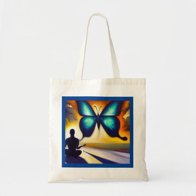 Spirit Animal Butterfly 3 Tote Bag (Front)