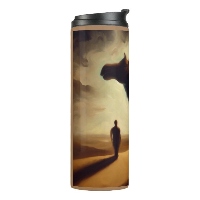 Spirit Animal Camel 2 Thermal Tumbler (Rotated Left)