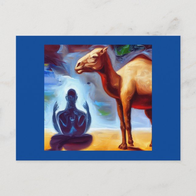 Spirit Animal Camel 3 Postcard (Front)
