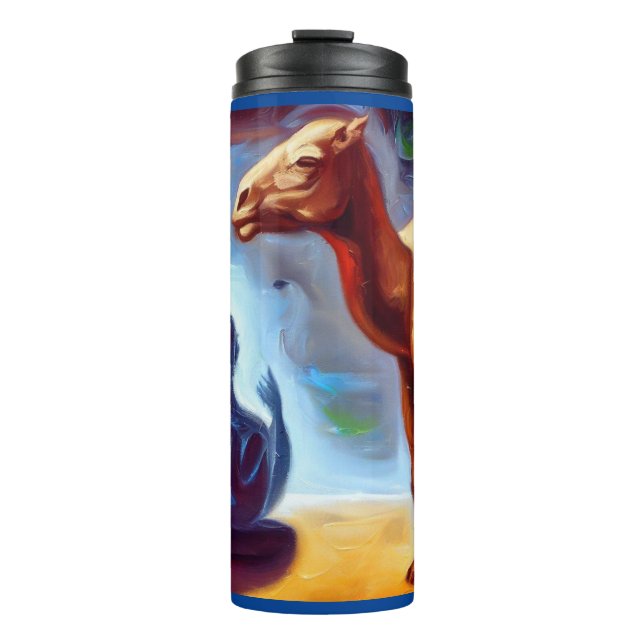 Spirit Animal Camel 3 Thermal Tumbler (Front)