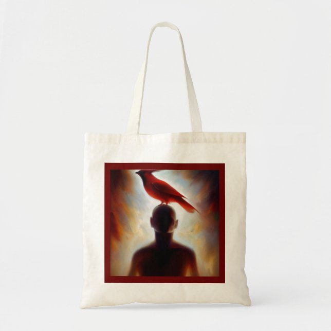 Spirit Animal Cardinal 2 Tote Bag (Front)