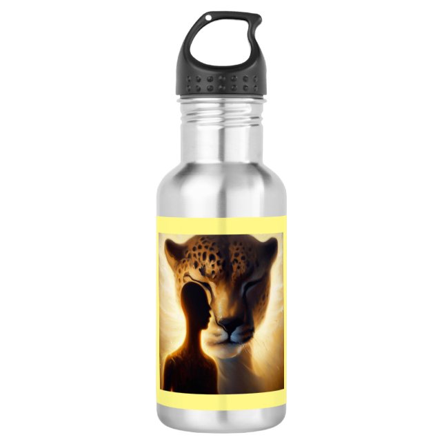 Spirit Animal Cheetah 1 532 Ml Water Bottle (Front)
