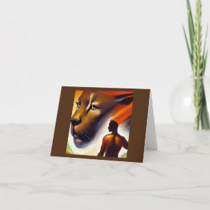 Spirit Animal Cougar 2 Card