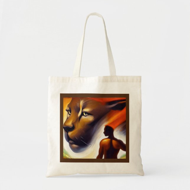 Spirit Animal Cougar 2 Tote Bag (Front)