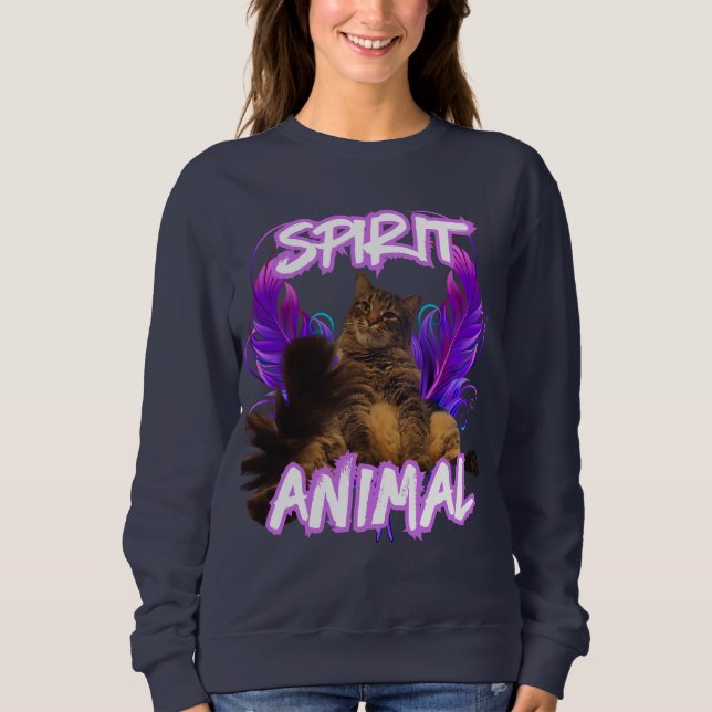 Spirit Animal, Customisable Sweatshirt (Front)