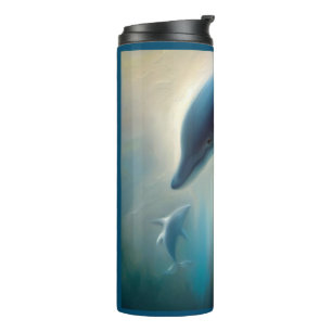Spirit Animal Dolphin 1 Thermal Tumbler