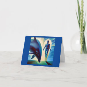 Spirit Animal Dolphin 3 Card