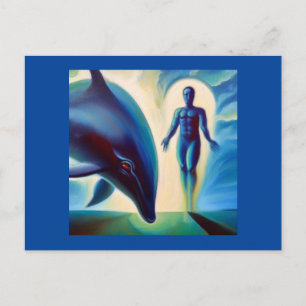 Spirit Animal Dolphin 3 Postcard