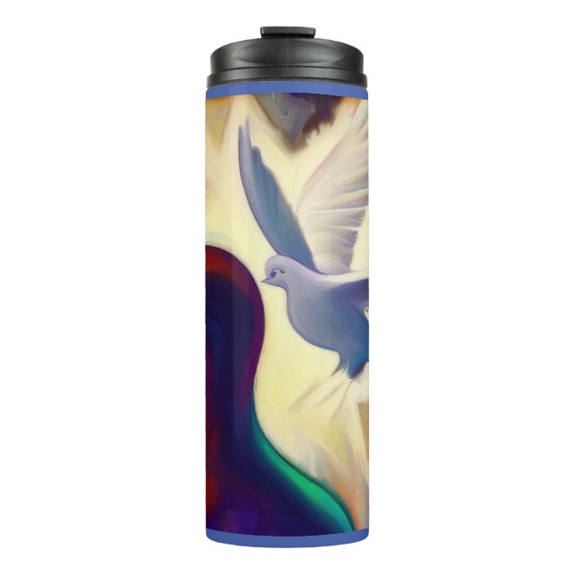 Spirit Animal Dove 3 Thermal Tumbler (Front)