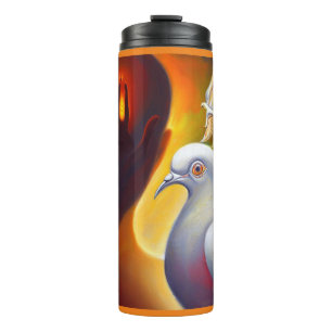 Spirit Animal Dove 4 Thermal Tumbler