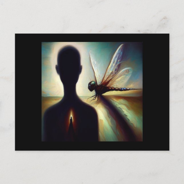 Spirit Animal Dragonfly 1 Postcard (Front)