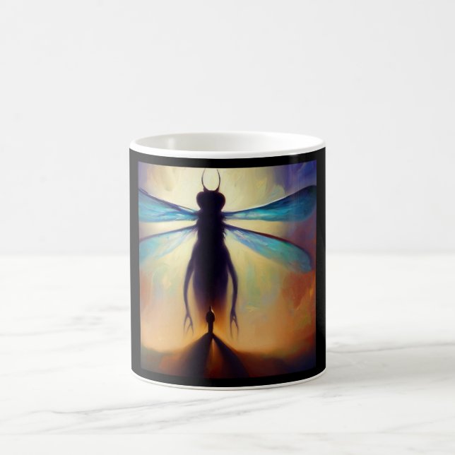 Spirit Animal Dragonfly 2 Coffee Mug (Center)