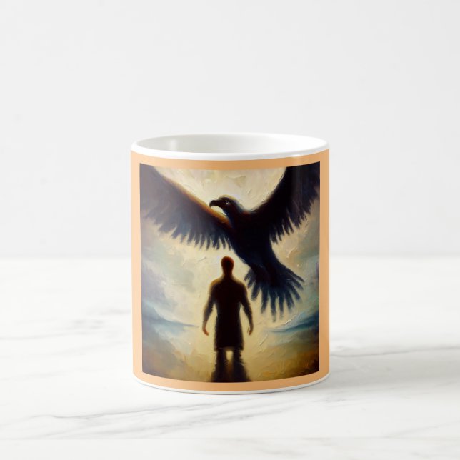 Spirit Animal Eagle 2 Coffee Mug (Center)