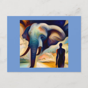 Spirit Animal Elephant 2 Postcard