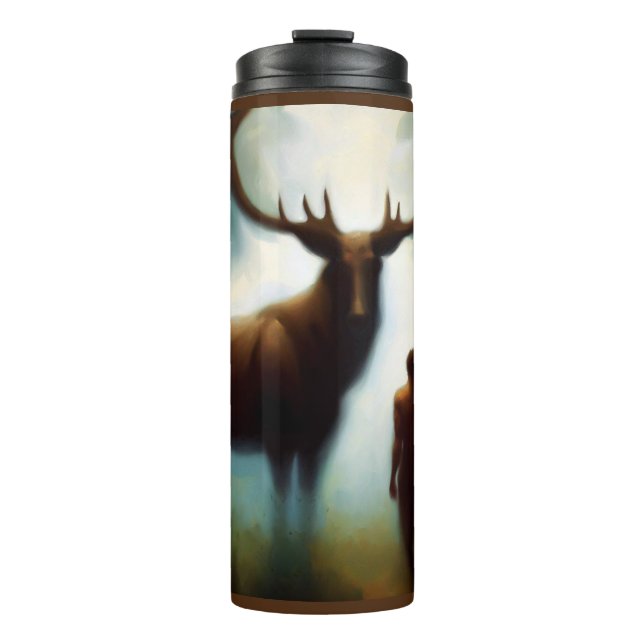 Spirit Animal Elk 1 Thermal Tumbler (Front)