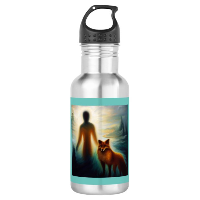 Spirit Animal Fox 1 532 Ml Water Bottle (Front)