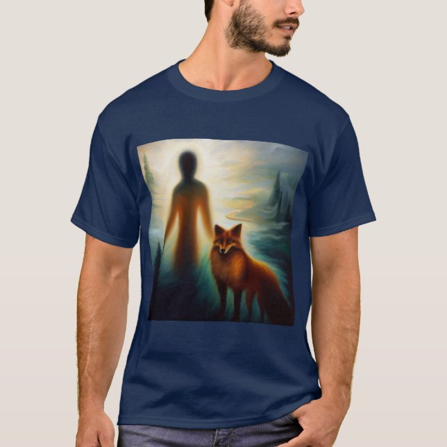 Spirit Animal Fox 1 T-Shirt (Front)
