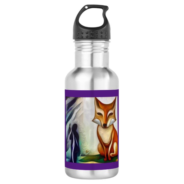 Spirit Animal Fox 2 532 Ml Water Bottle (Front)