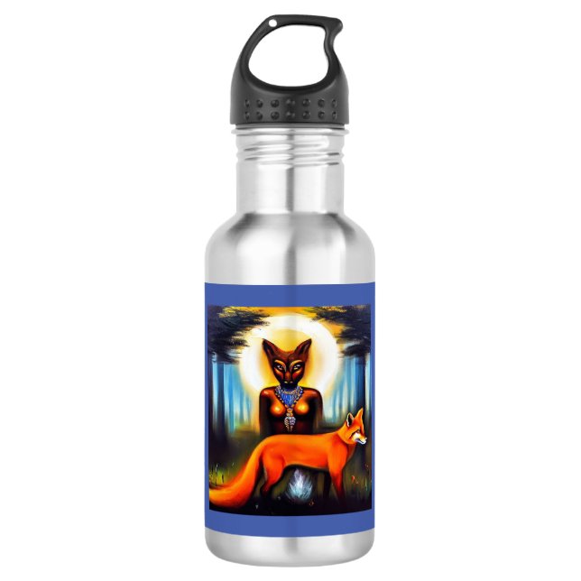 Spirit Animal Fox 3 532 Ml Water Bottle (Front)