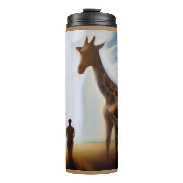 Spirit Animal Giraffe 2 Thermal Tumbler (Front)