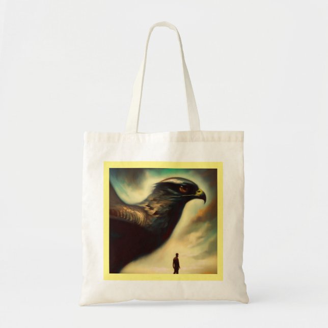 Spirit Animal Hawk 1 Tote Bag (Front)
