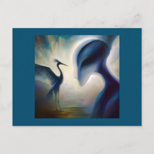 Spirit Animal Heron 1 Postcard