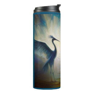 Spirit Animal Heron 1 Thermal Tumbler