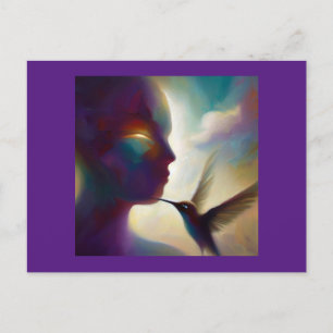 Spirit Animal Hummingbird 1 Postcard