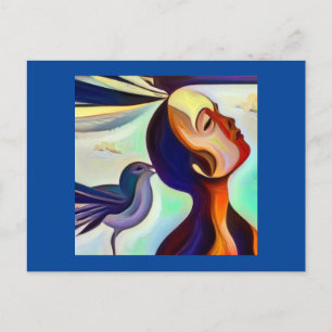 Spirit Animal Hummingbird 2 Postcard