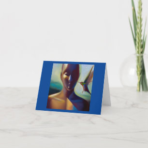 Spirit Animal Hummingbird 3 Card