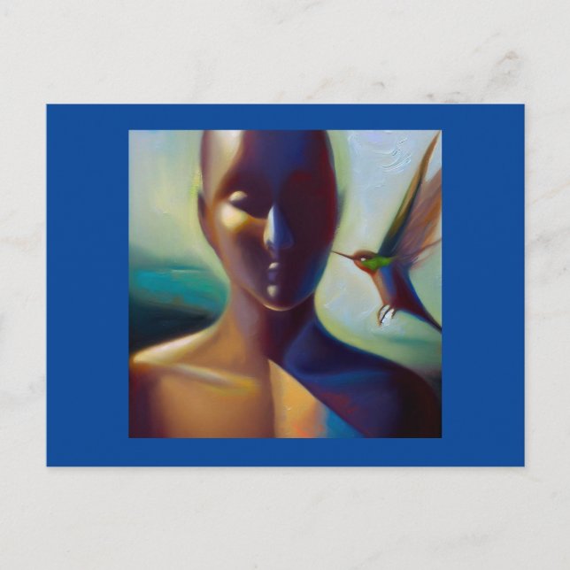 Spirit Animal Hummingbird 3 Postcard (Front)