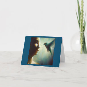 Spirit Animal Hummingbird 4 Card