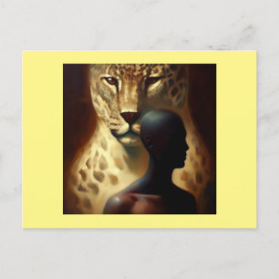 Spirit Animal Jaguar 1 Postcard