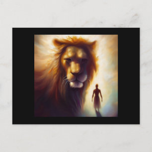 Spirit Animal Lion 1 Postcard