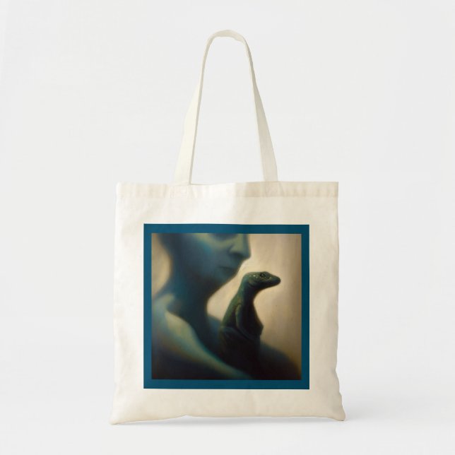 Spirit Animal Lizard 1 Tote Bag (Front)