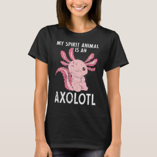 Spirit Animal Mexican Salamander Amphibian Pet Axo T-Shirt