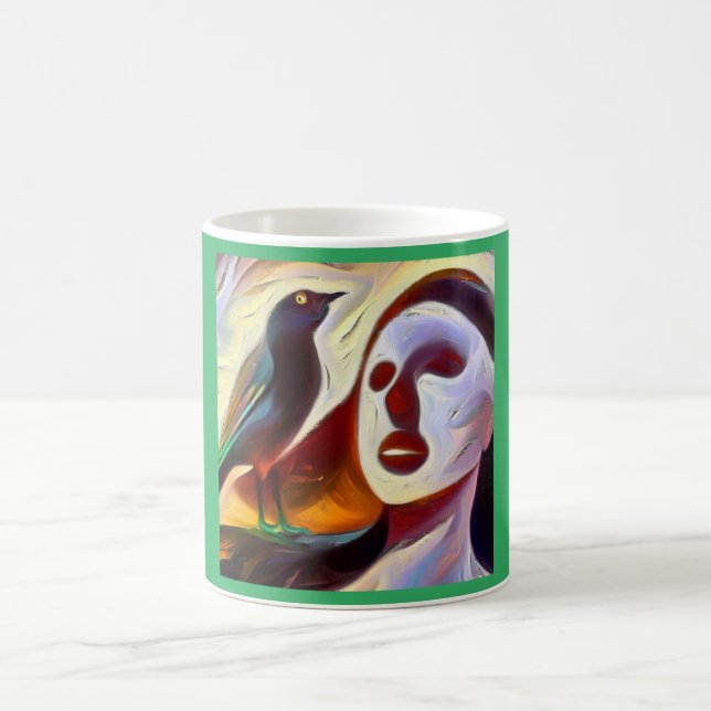 Spirit Animal Mockingbird 3 Coffee Mug (Center)