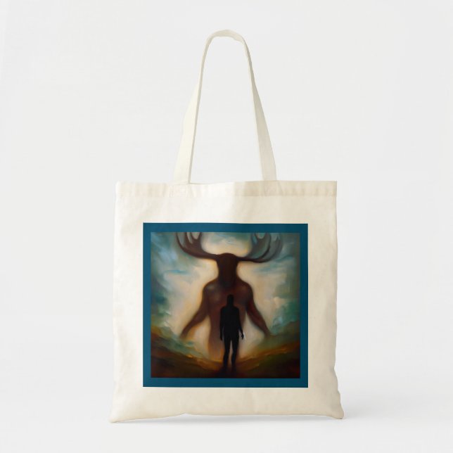 Spirit Animal Moose 1 Tote Bag (Front)