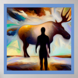 Spirit Animal Moose 3 Poster